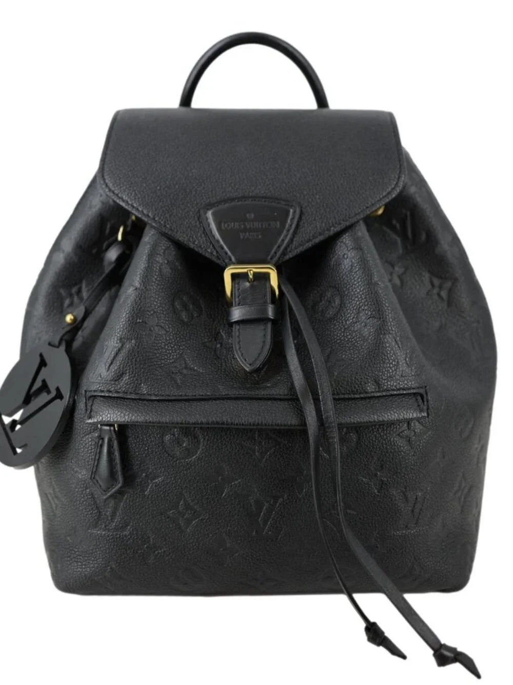 Louis Vuitton  Montsouris NM PM Monogram Empreinte Backpack Black
